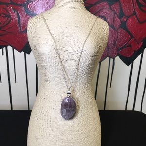Purple Stone necklace